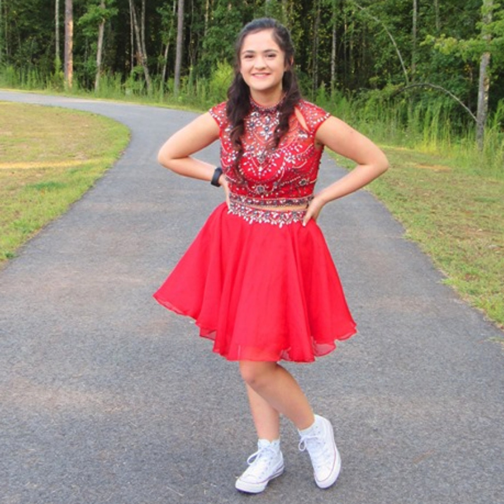 2pc. Size 8 Formal Homecoming/Prom Dress